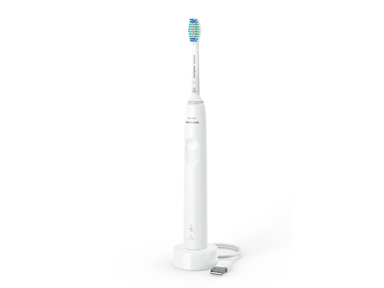 Электрическая зубная щетка Philips Sonicare HX368103 3100 Power перезаряжаемая 17790₽