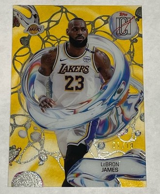Topps Signature Class 2025-26 LeBron James Fluidity  #FD-1 Gold 01/10 Bookend