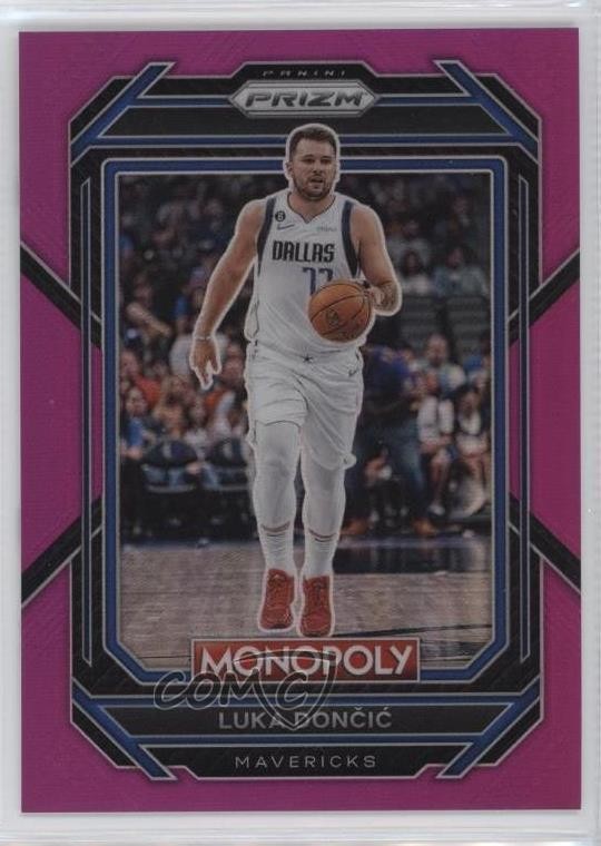 2022-23 Panini Prizm Monopoly Pink Prizm 103/149 Luka Doncic #19 10qe