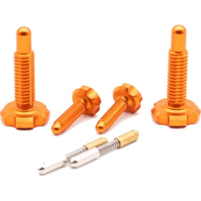 OAK Components Schrauben-Set für Root Lever Pro (Magura) RLP Orange (4 Stück)