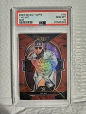 2023 Panini Select WWE The Miz Red Prizm #70 Concourse PSA 10 #112/175