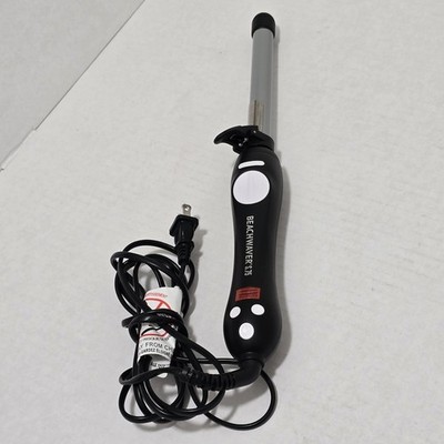 Beachwaver S1.25 Rotating Ceramic Curling Iron Black  Dual Voltage