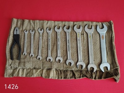 Hazet Bordwerkzeug Toolkit Set Vintage Oldtimer Werkzeug Tasche Hazet No. 400