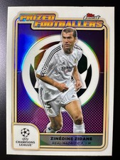 2024-25 Topps Finest UCC Soccer Prized Footballers - Zinedine Zidane #PF-6