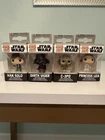 Funko Pocket Pop! Star Wars Keychain 4-Pack Han Solo Vader C-3PO Leia Vinyl
