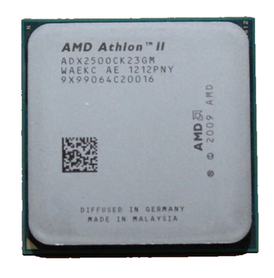 Processeur 1 x AMD Athlon II X2 250 / 3 GHz Socket AM3 L2 2 Mo ( 2 x 1 Mo ) Box