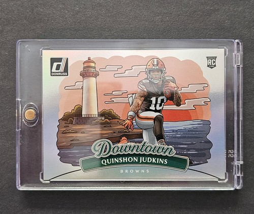 Quinshon Judkins #17 2025 Panini Donruss Downtown Horizontal card