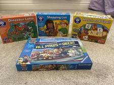 Orchard Toys Educational Games Bundle All Complete Excellent Condition