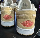 Nike Air Jordan 1 Low SE Twine Orange Quartz Corduroy Women's Sz 8.5 DH7820-700 — photo 3