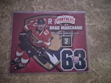 Brad Marchand Florida Panthers Game Used Stick Picture With Coa