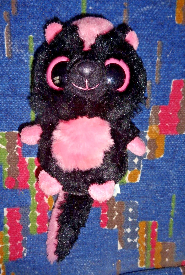 JB2 / 3 PELUCHE YOOHOO & FRIENDS BLANC BLEU NOIR ROSE GROS YEUX  EXC ETAT - Photo 2/2