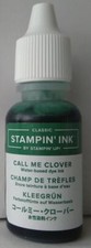 CLASSIC STAMPIN' INK - CALL ME CLOVER - REINKER RETIRED STAMPIN' UP