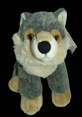 Wolf Wolfgang Plush Aurora Flopsies Bean Filled Plush 12''