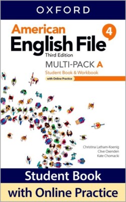 American English File Level 4 Student Book/Workbook Multi-Pack A With Onlin...