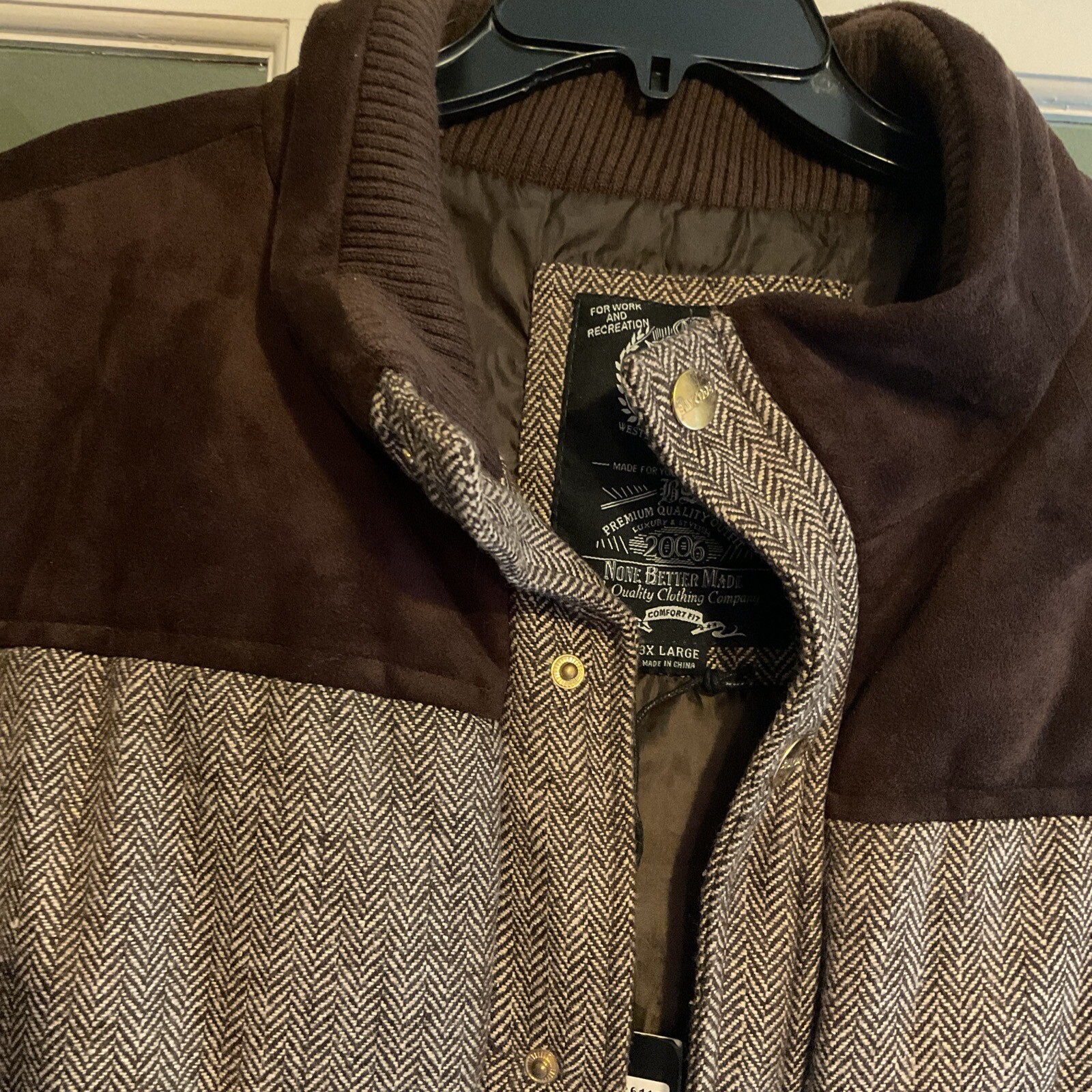 Vtg Y2K Eastside Westside Basic Code Brown Herrin… - image 13