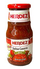 Herdez Mild Authentic Mexican Salsa Casera 16 oz