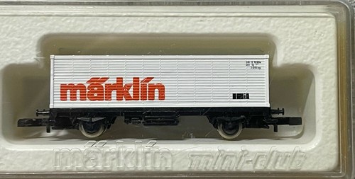 MARKLIN Z 8617 Mini Club White Marklin Boxcar - Used In Box - Picture 4 of 5