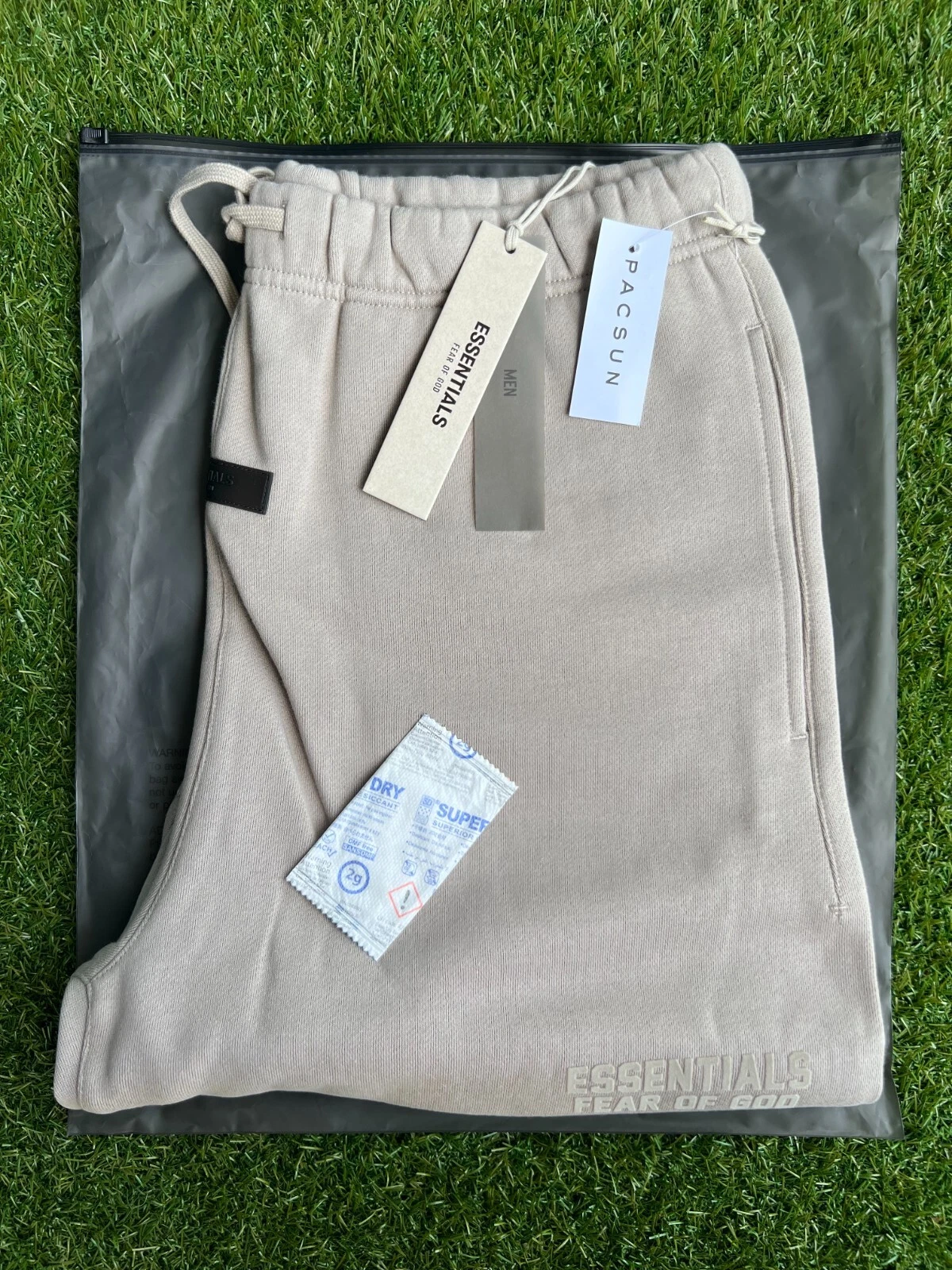 Pantaloncini felpati Fear of God Essentials nebbia taglia XS L XL nuovi FW22