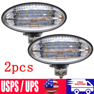 2pcs 45W LED Work Light Driving Light RE573609 For John Deere 9420R 9470R 9520