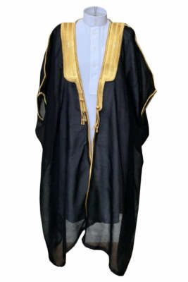 Kinder Arabischer Bisht Umhang Arabisches Kleid Thobe Islam Gewand Eid Jacke Hochzeit