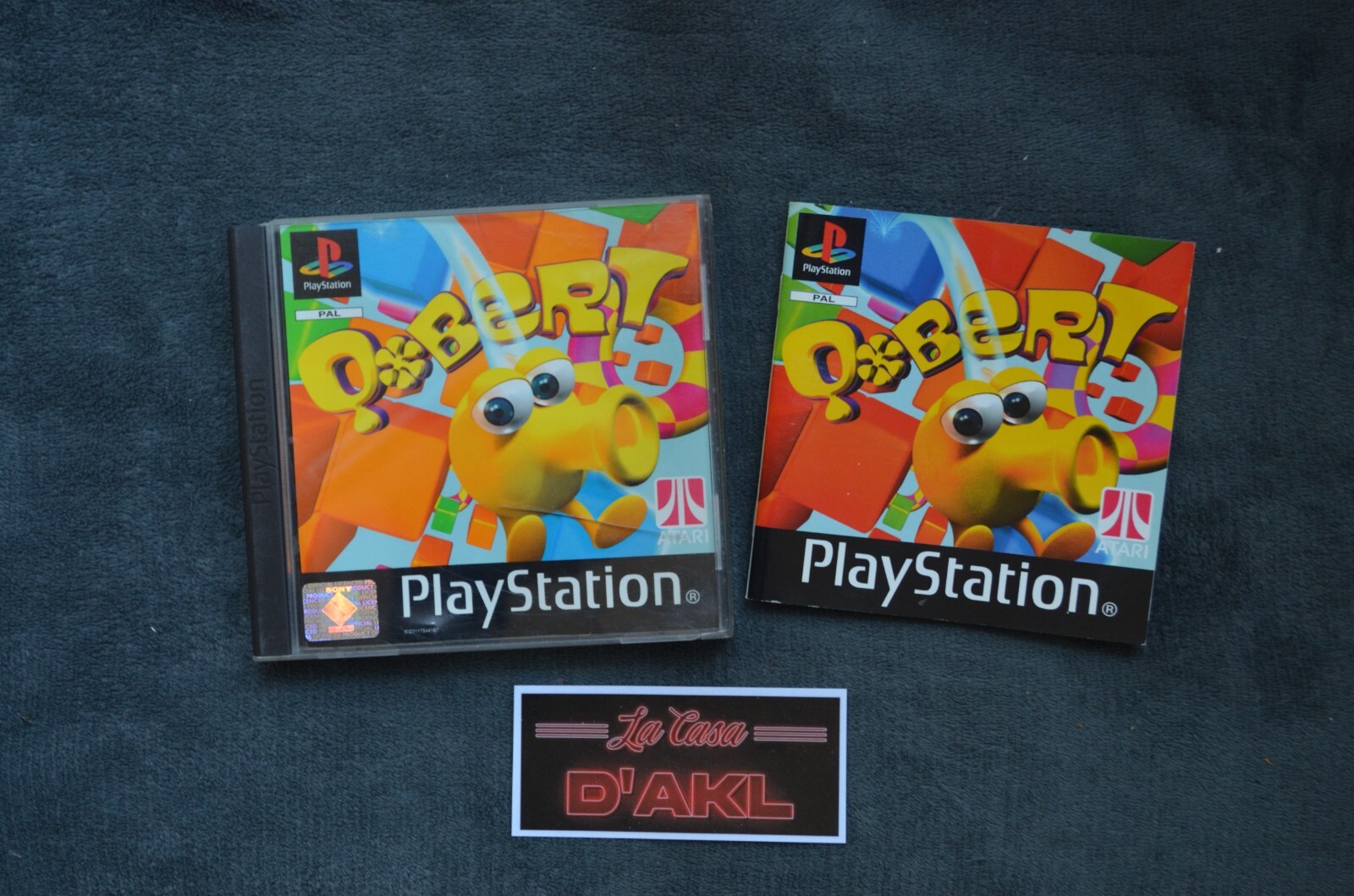 Qbert Q-bert complet Playstation 1 - PS1 FR TTBE