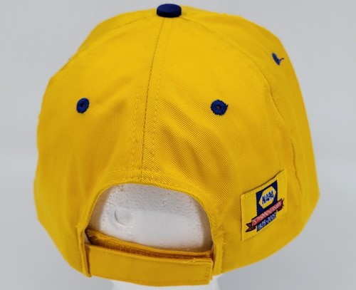 Vintage Napa Auto Parts Strapback Hat 75th Anniversary. Blue -Yellow - Picture 3 of 4