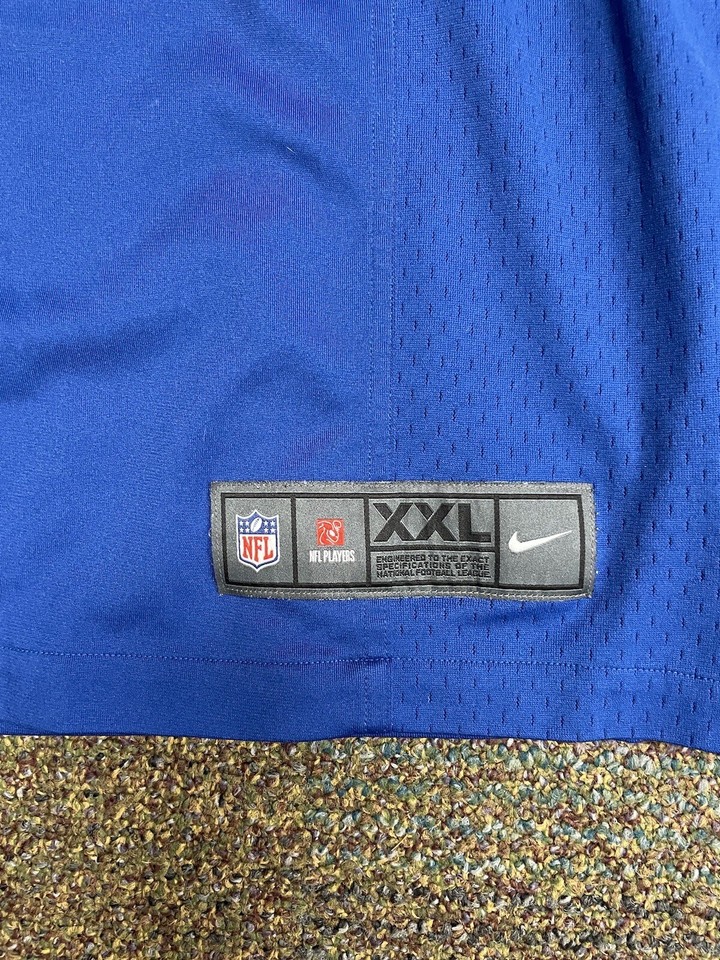 Nike NFL Indianapolis Colts PAT McAFEE 1 Men’s XXL Blue Football