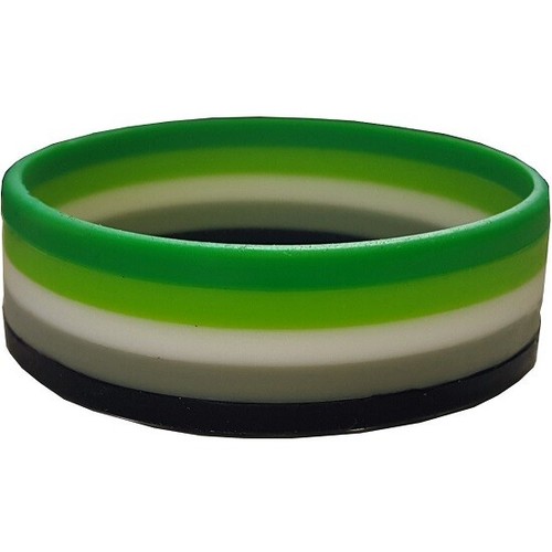 Aromantic Pride Silicon Rubber Wristband SALE! eBay