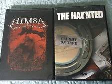Lot of 2 Heavy Metal DVDs: The Haunted - Caught on Tape + HIMSA - You've Seen