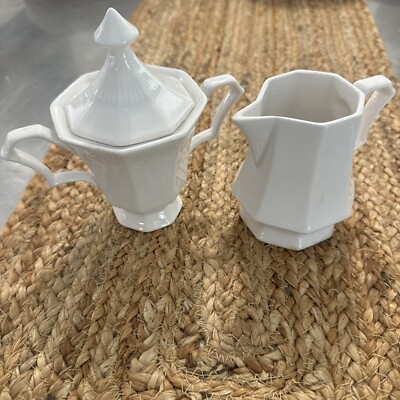 Independence 1776 Ironstone Interpace Japan Creamer And