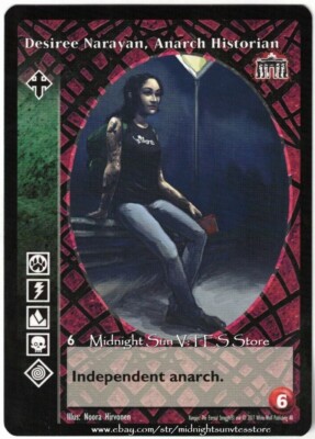 Desiree Narayan, Anarch Historian Ravnos Berlin Anthology V:TES VTES Vampire CCG