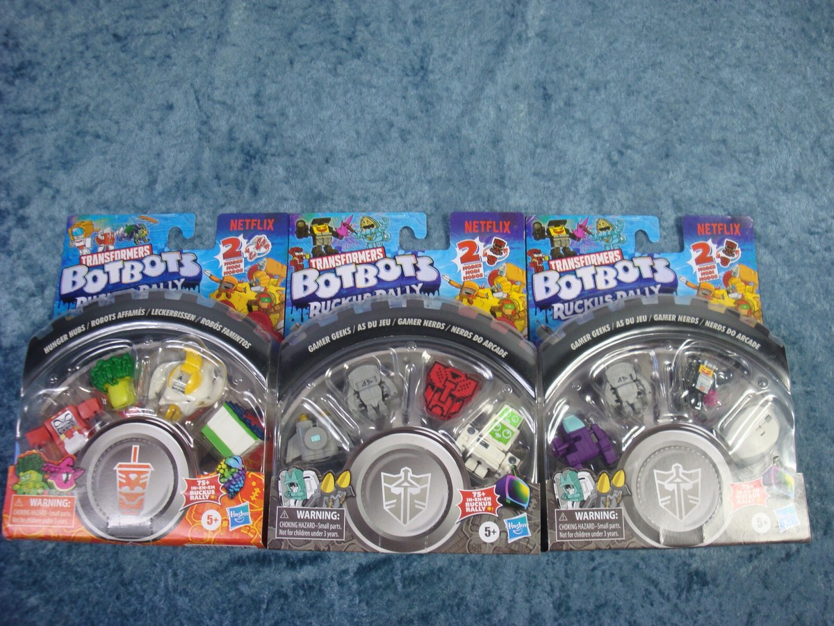 Transformers Botbots Series 6 Hunger Hubs - Complete Set of 13 Transformers Botbots Series 6 Hunger Hubs - Complete Set of 13