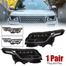 LED Headlight For Land Rover Range Rover Vogue L405 2013-17 Upgrade Matrix Style