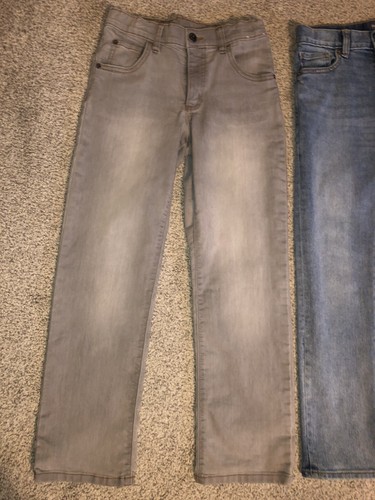 EUC Old Navy Skinny Blue Jeans Size 10 Regular Adjustable Waist Gymboree Gray - Picture 3 of 5