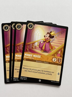 minnie mouse lorcana card Disney Lorcana TCG The First Chapter Starter Deck (Moana and Mickey) –  Maziply Toys main image 1
