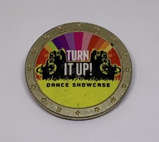 Turn It Up Dance Showcase Competition Lapel Pin 79 