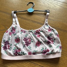 MARKS & SPENCER FLORAL MATERNITY BRA SIZE 34 B NEW