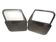 Jeep Wrangler Tj 97-06 Oem Driver Passenger Black Full Hard Door Pair Freight Jeep Wrangler Tj 97-06 Oem Driver Passenger Black Full Hard Door Pair Freight