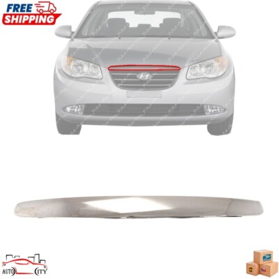New Front Chrome Hood Molding Trim Molding For 2006-2001 Hyundai Elantra Sedan