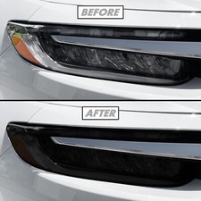 FOR 2019-2022 Honda Insight Headlight SMOKE Precut Vinyl Tint Overlays
