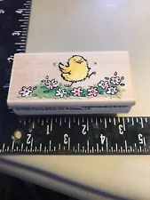 2002 Penny Black Margaret Sherry Dancing Chick 2564F WM Rubber Stamp