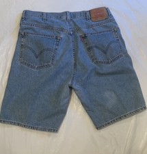 Vintage Levi  s 505 Light Wash Men  s Denim Shorts Size 38 100 Cotton