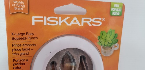 FISKARS ""SCALLOPED SUKKULENENT"" QUETSCHSTANZER, X-LARGE, NEU IM KARTON - Bild 2 von 5