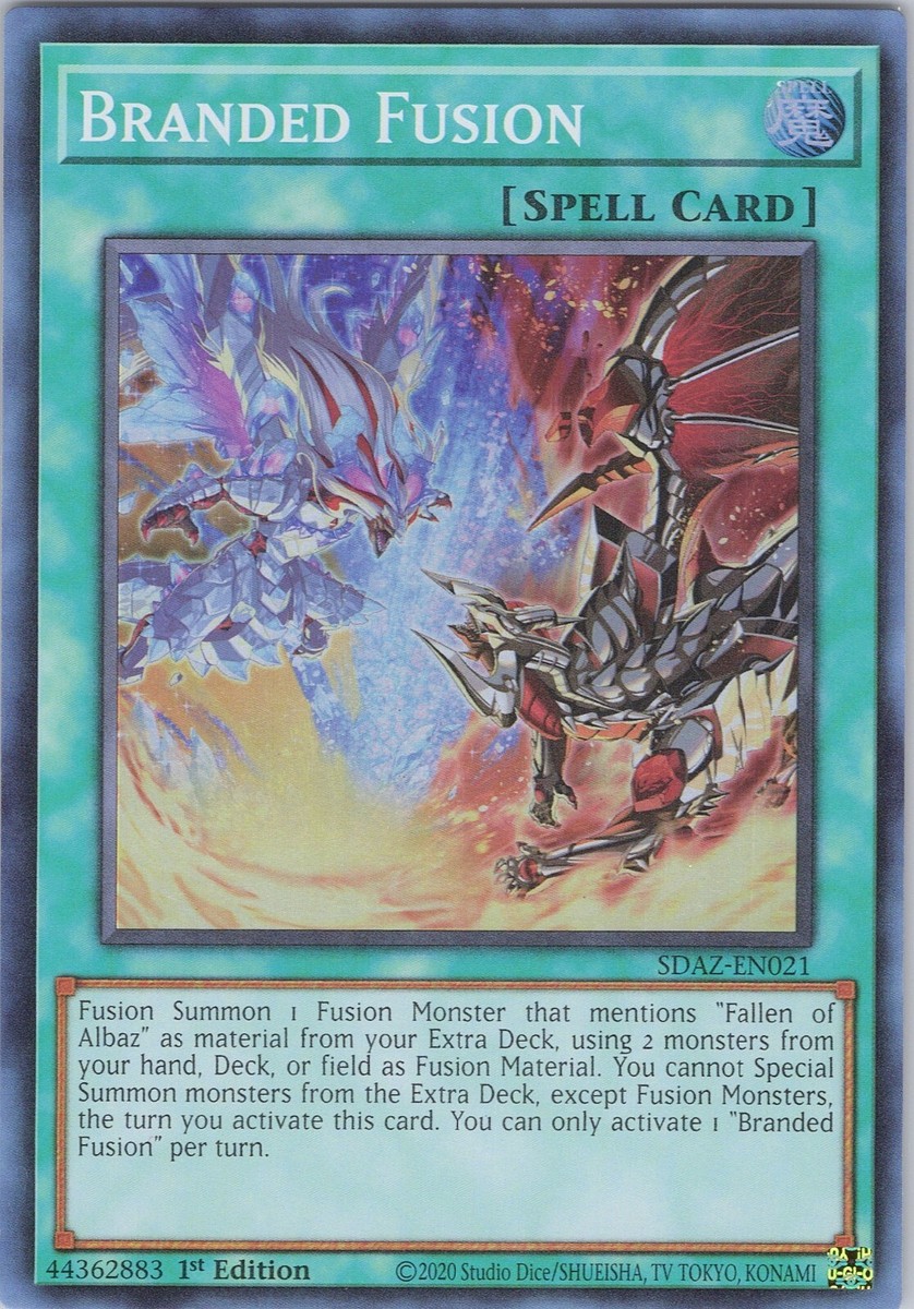Branded Fusion NM (#4) SDAZ 1st Structure Deck: Albaz Strike
