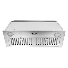 30in 800CFM Built-In/Insert Range Hood vent Ducted/Ductless Stainless Steel LED
