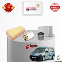 Wartungsset Filter Renault Kangoo Ii 1.5 Dci 76KW 103PS Ab 2009