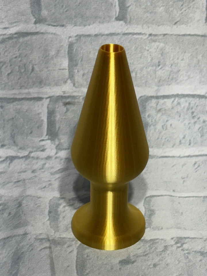 "Butt" Vase, "Plug" Dry Vase, 3D Printed,  Erotic Art, Choose Size and Color - Image 2 of 4