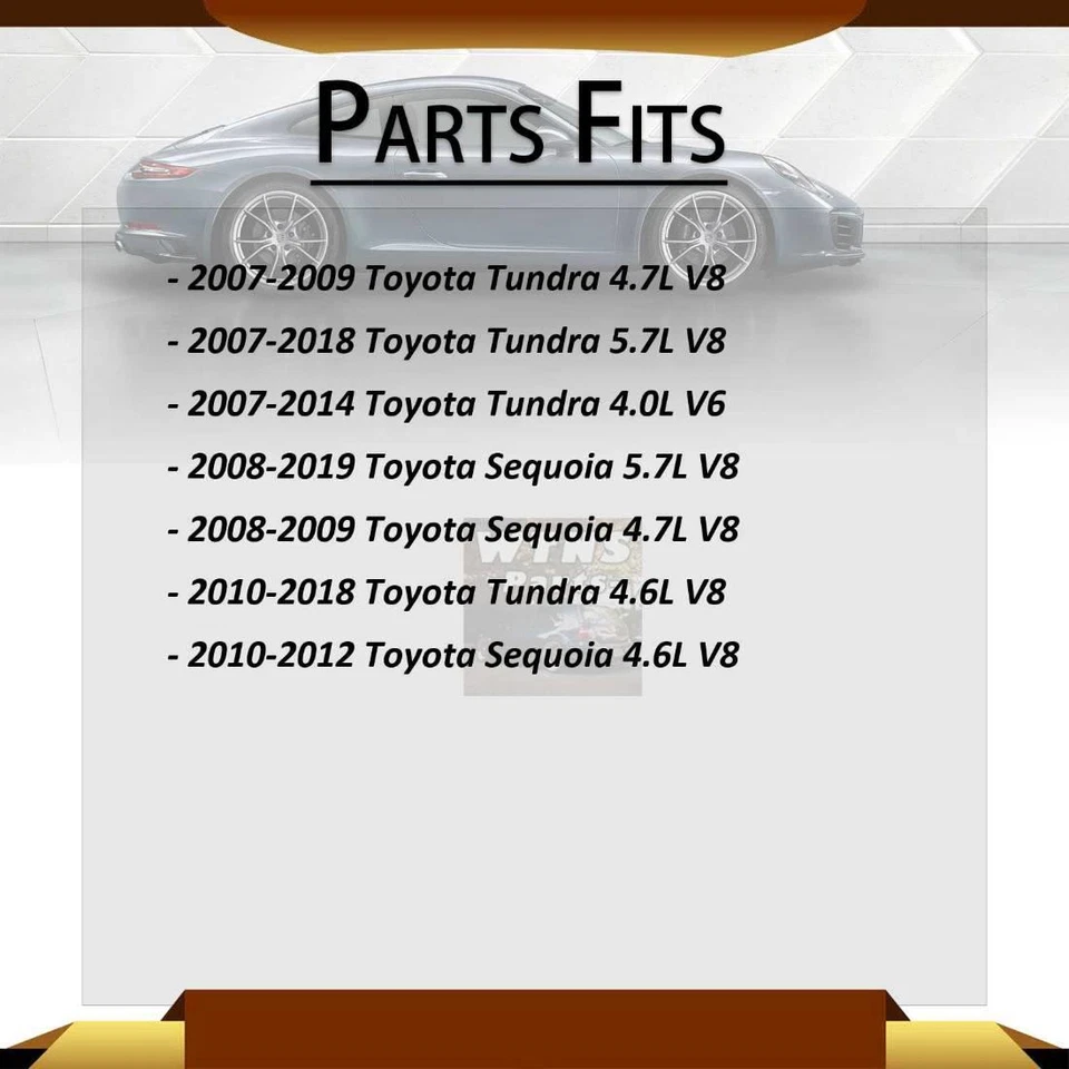 Kit de ligação de barra oscilante dianteira esquerda e direita Mevotech para 2008 2009 2010 Toyota Sequoia - Imagem 2 de 4