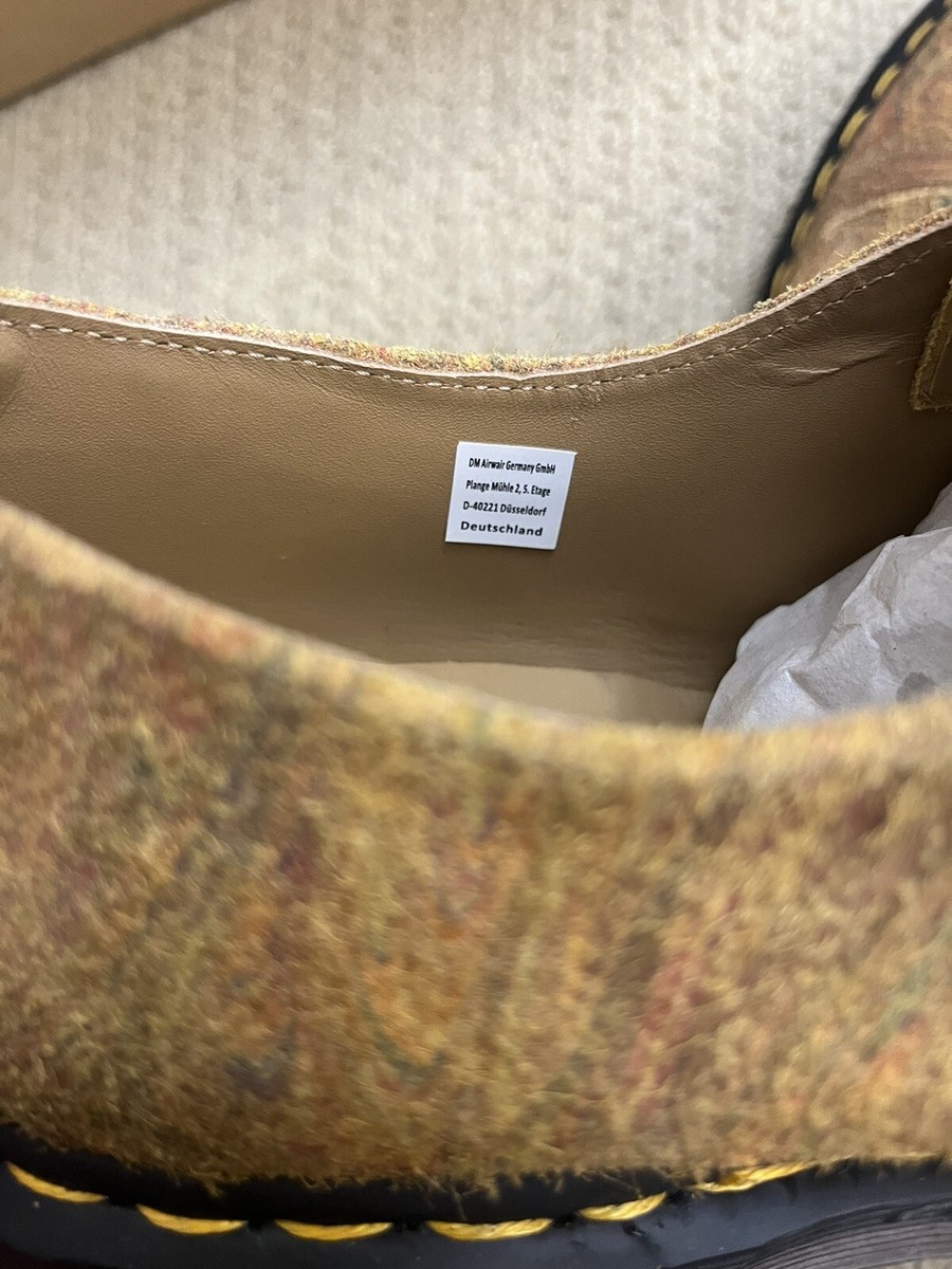 靴 Dr.Martens SMITH MARBLED SUEDE SHOES DR. MARTENS THE SMITHS MARBLED SUEDE SHOES MSRP$190 SLEEK