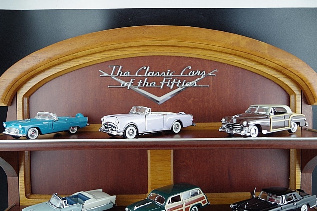 Franklin Mint 1/43 クラシックカー 12台 12 FRANKLIN MINT 1:43 SCALE SET CLASSIC CARS WITH DISPLAY